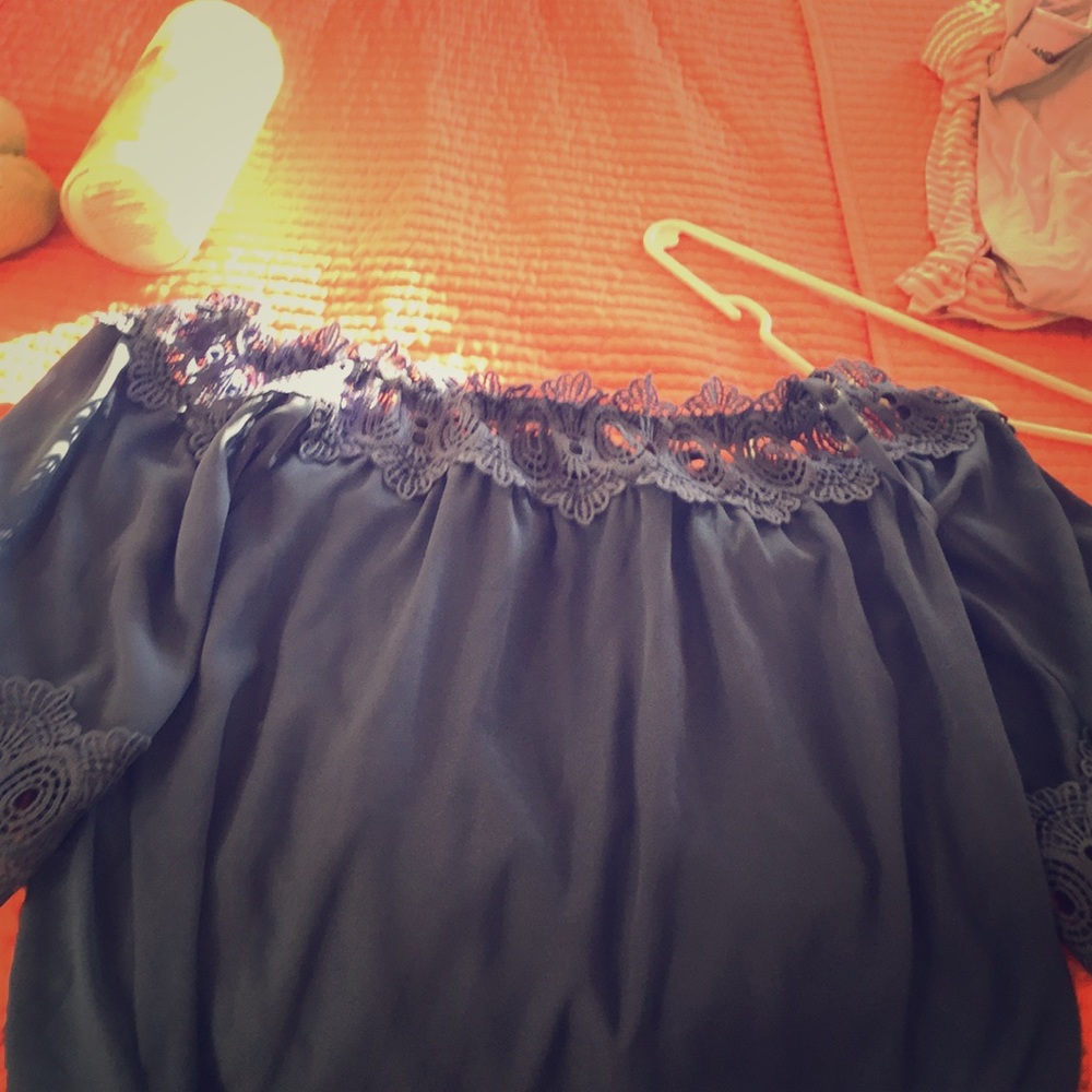 A blue one slipped up